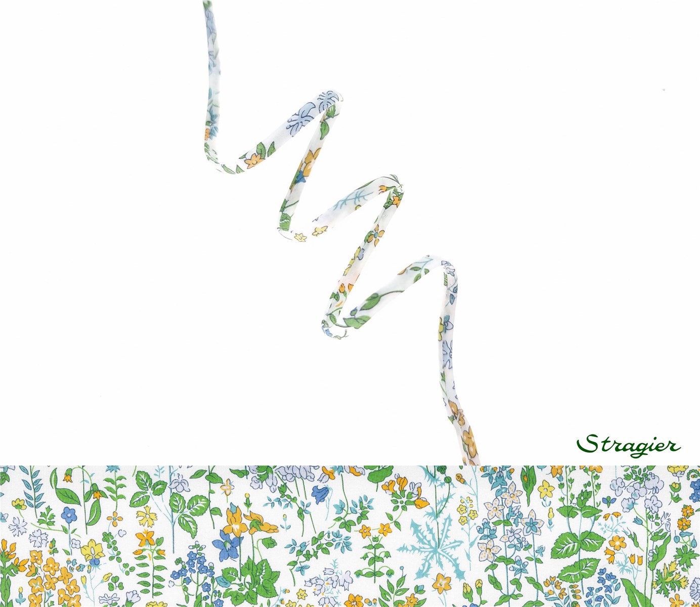 Liberty Cord - 9014 Field Flowers - Capucine - 4 mm