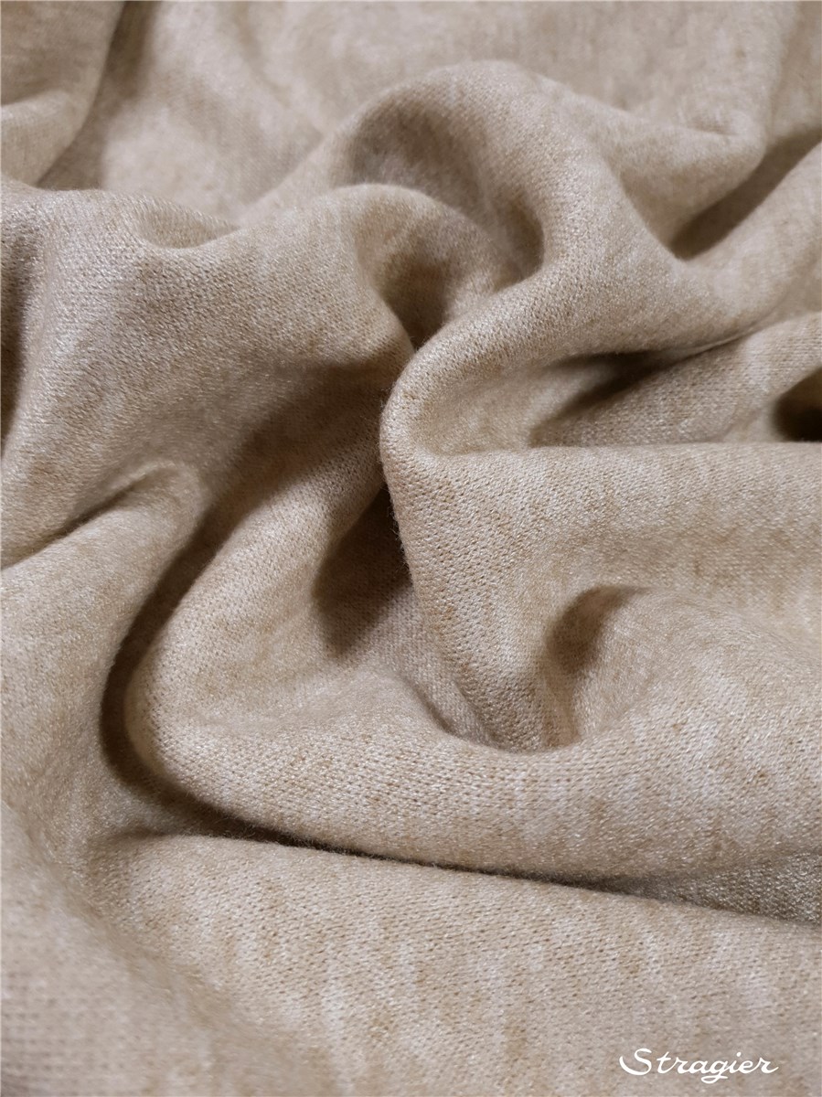 Maille moelleuse - uni - Beige 