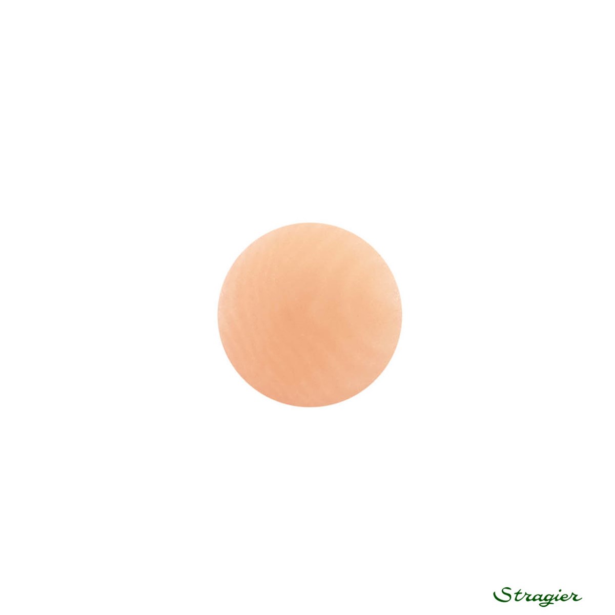 Ivory-Nut Buttons - à queue - Pêche clair - 11 mm