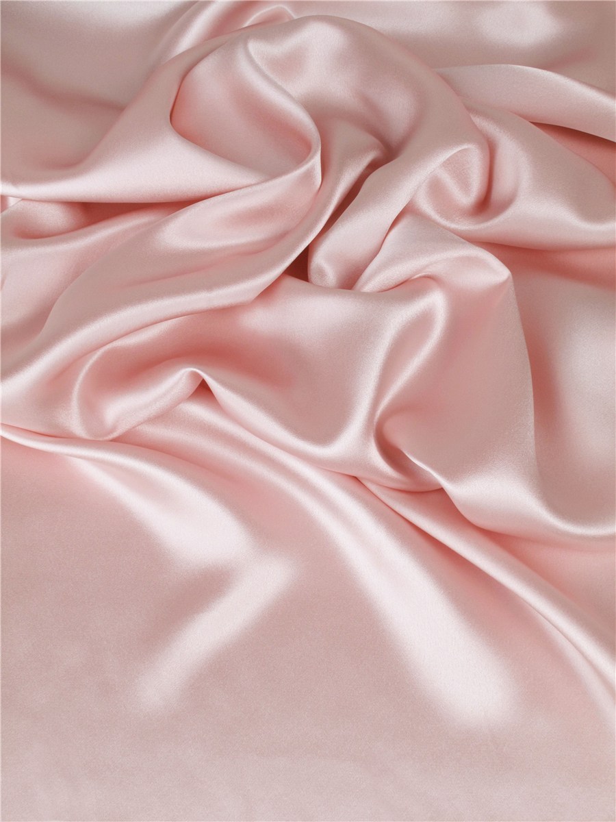 Silk Satin Crepe - Plain - Dusky