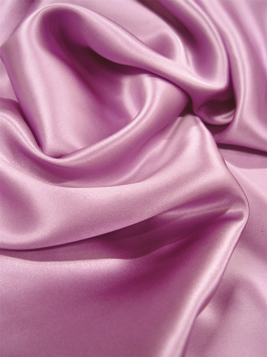 Silk Satin Crepe - Plain - Lupin