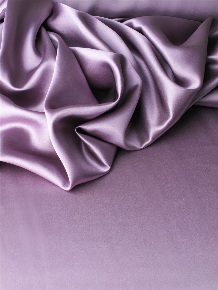 Crêpe Satin en Soie - Uni - Cinnebar