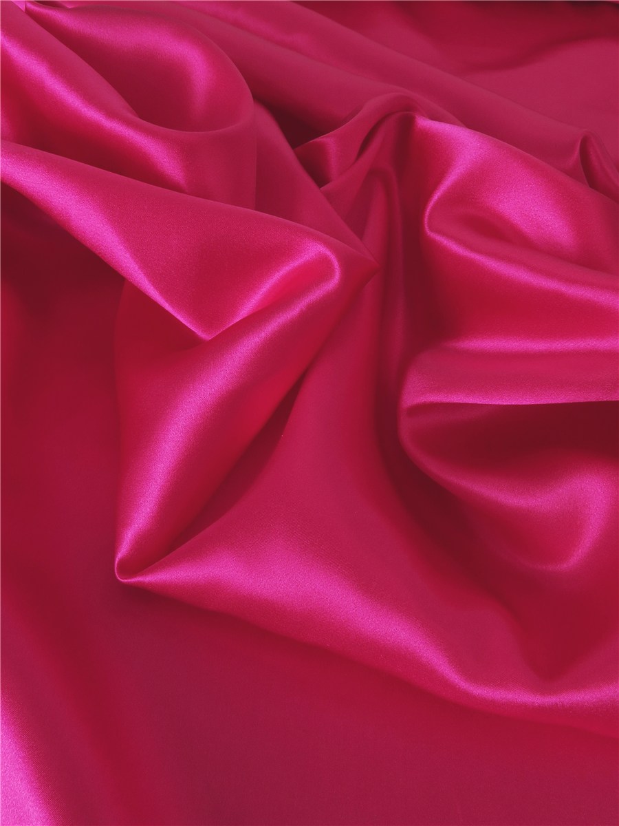 Crêpe Satin en Soie - Uni - Sassy