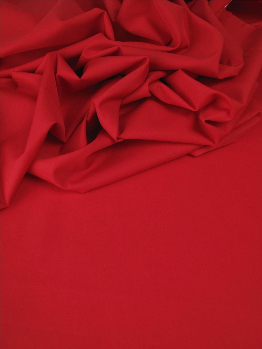 End-on-End - pure Cotton - Plain - Cerise