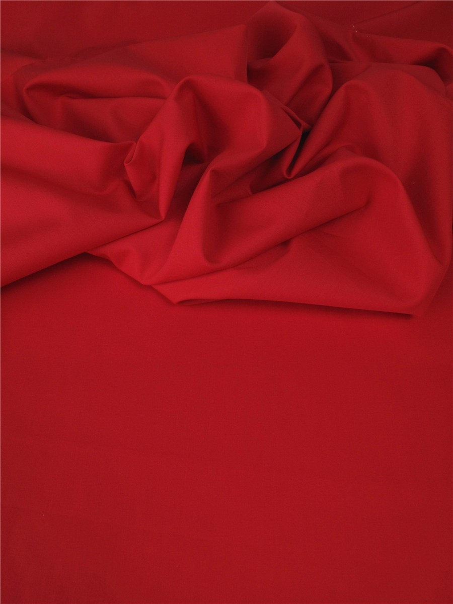 End-on-End - pure Cotton - Plain - Rouge foncé