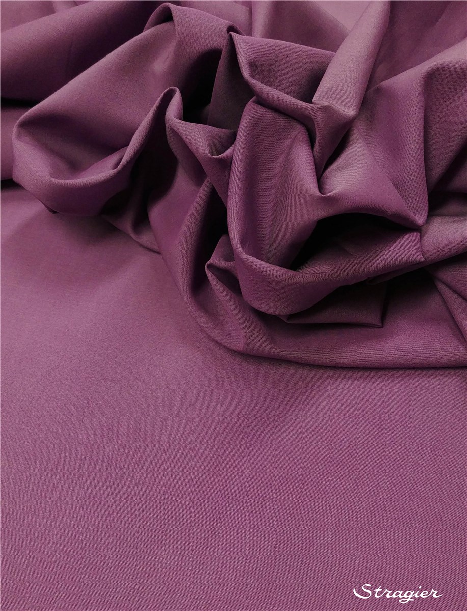 Fil à Fil - pur coton - Uni - Lilas