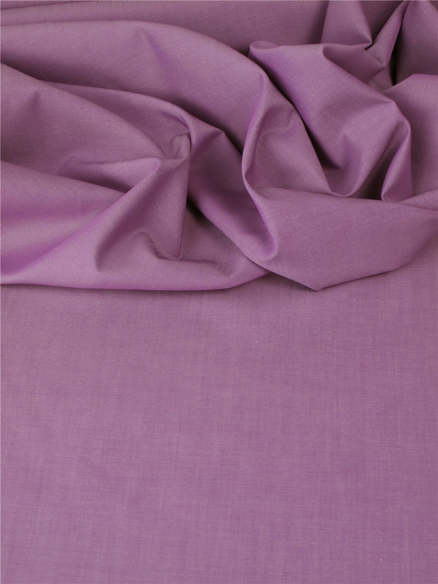 End-on-End - pure Cotton - Plain - Parme