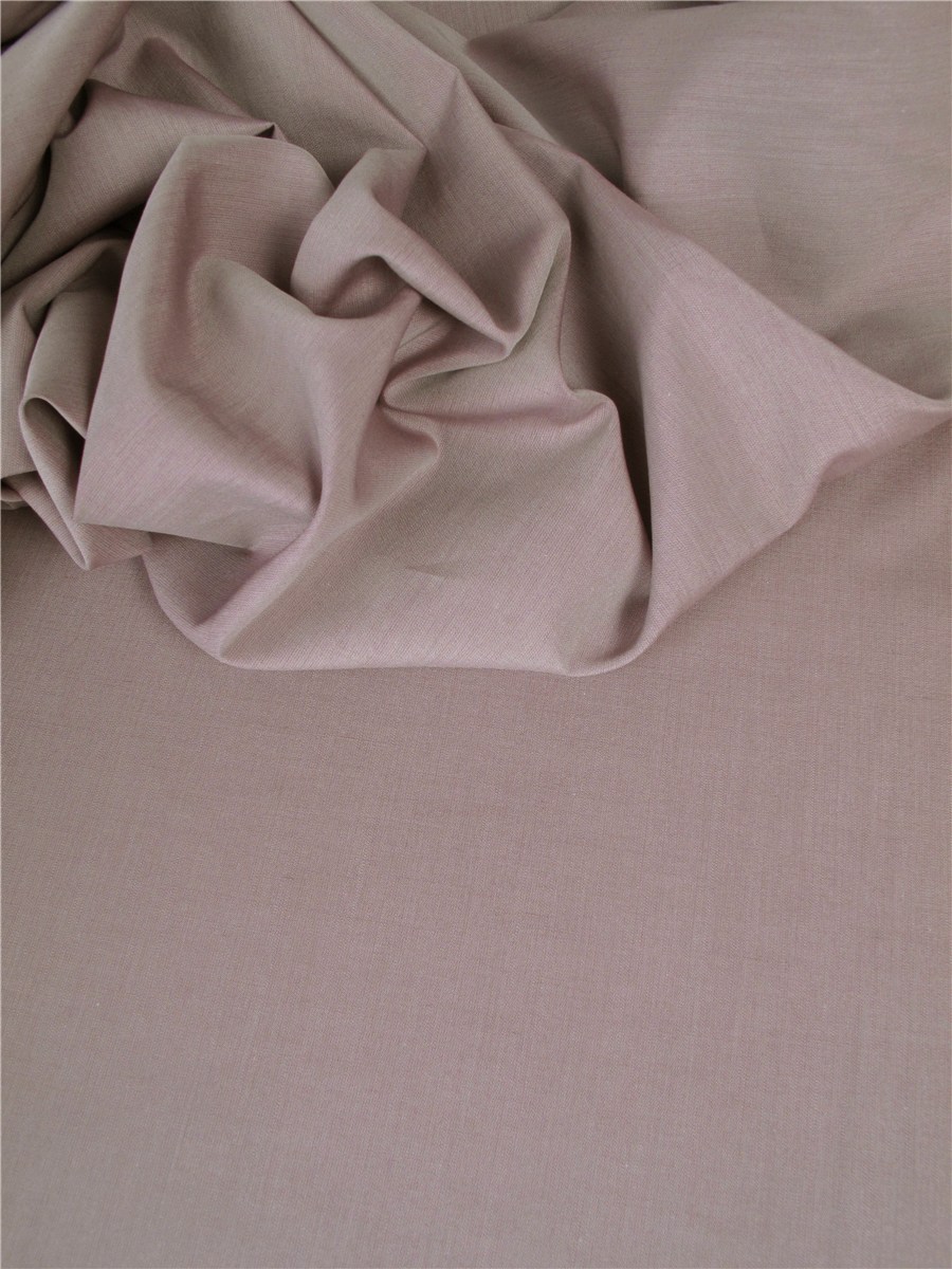 End-on-End - pure Cotton - Plain - Taupe clair