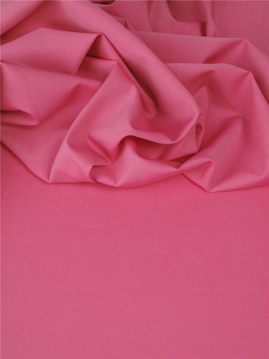 End-on-End - pure Cotton - Plain - Rose Azalée