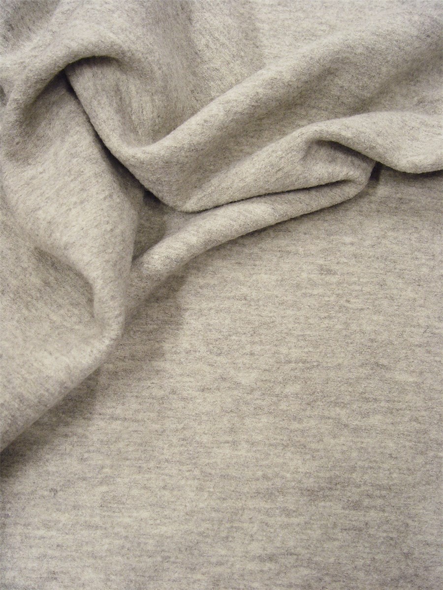 Boiled Merino Wool -520gr/sqm - Plain - Nature