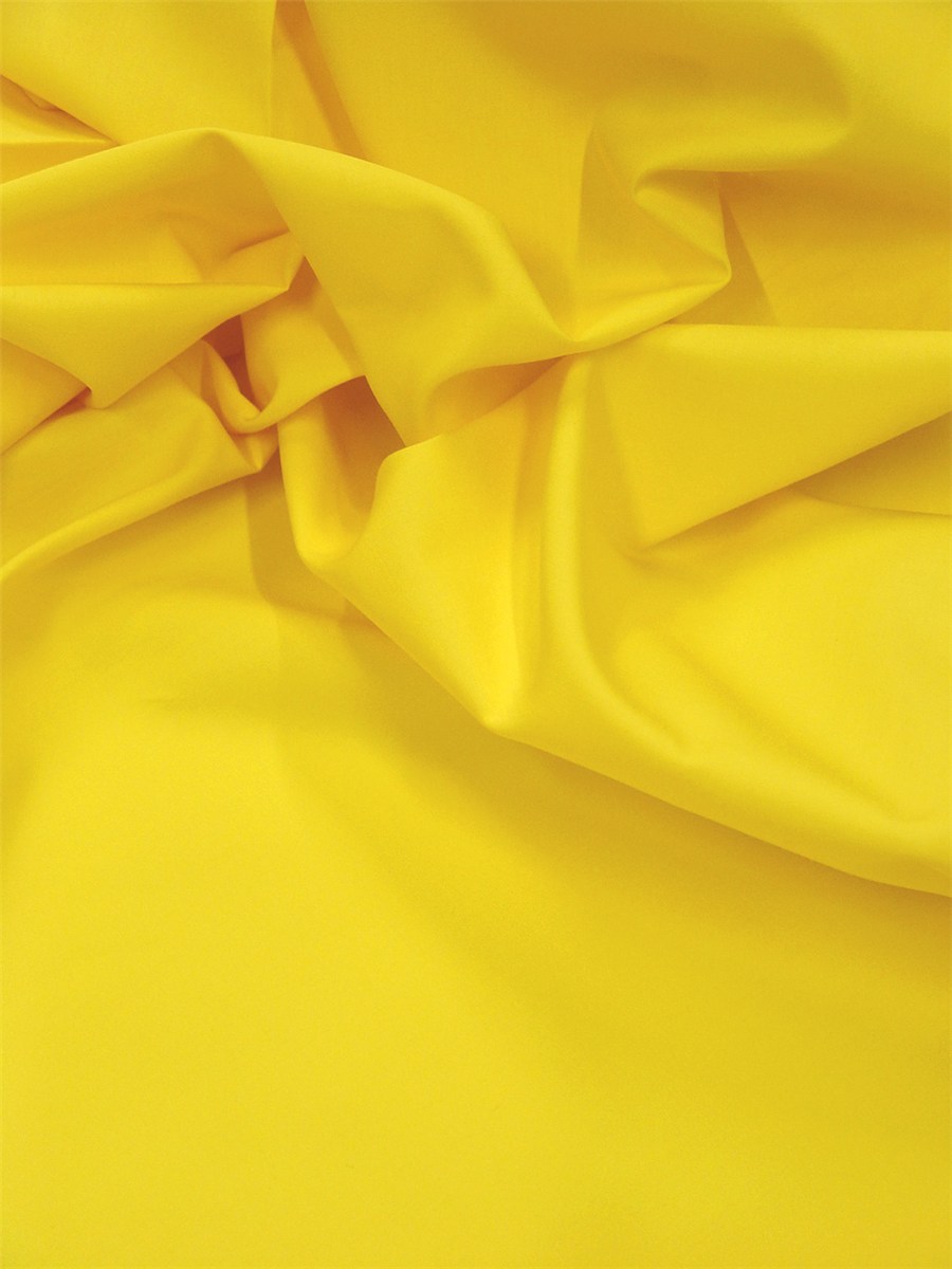 Poplin 59 threads/cm - Plain - Citron