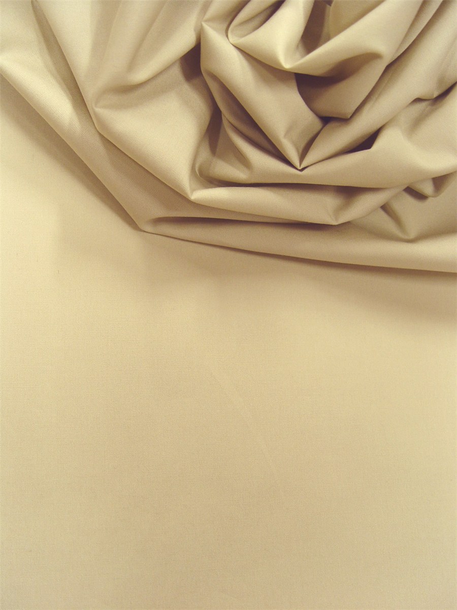Sample 15x20 cm - Poplin 59 threads/cm - Plain - Caillou