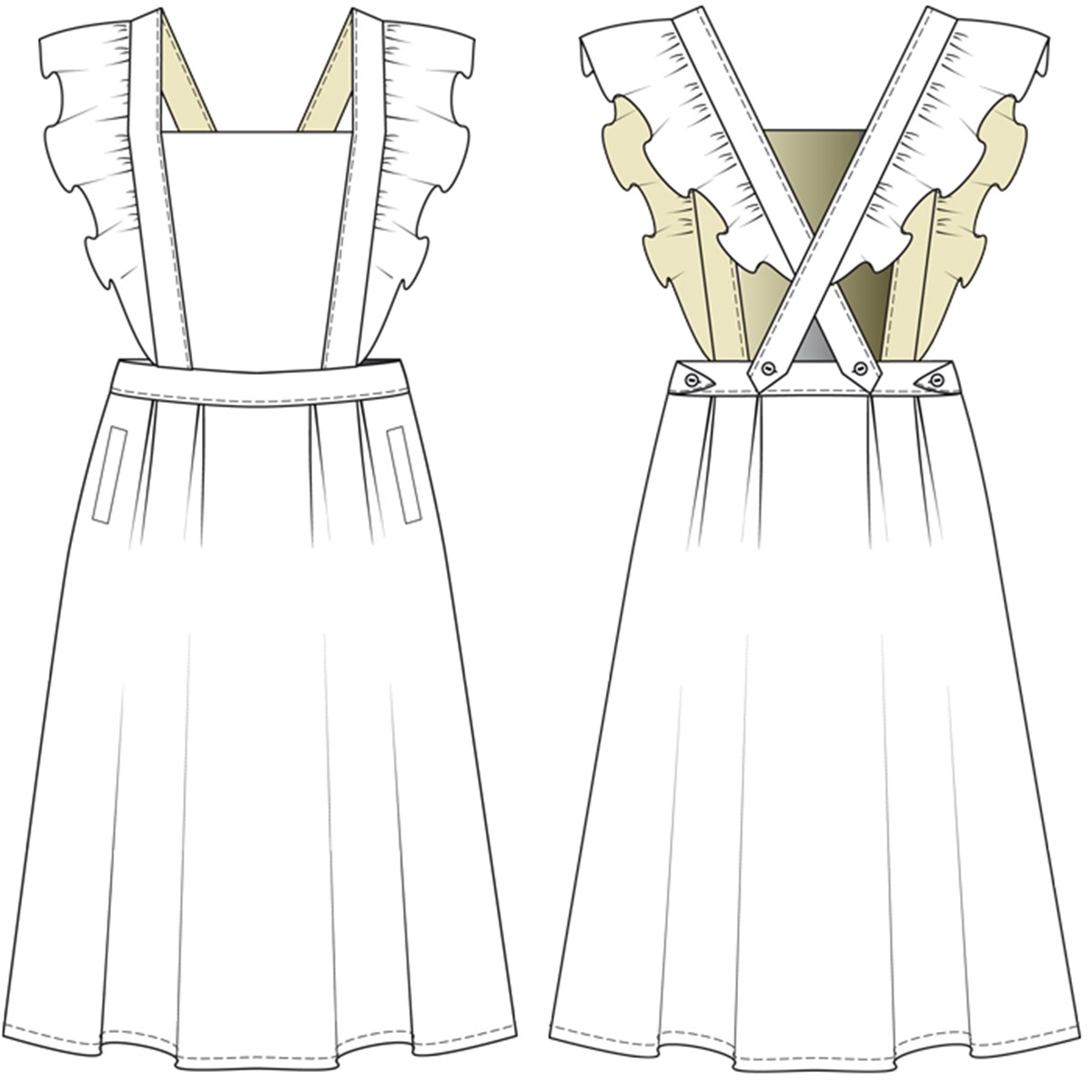 Patron You Made My Day - 19th Of January Robe Salopette Femme -  - 34-46 