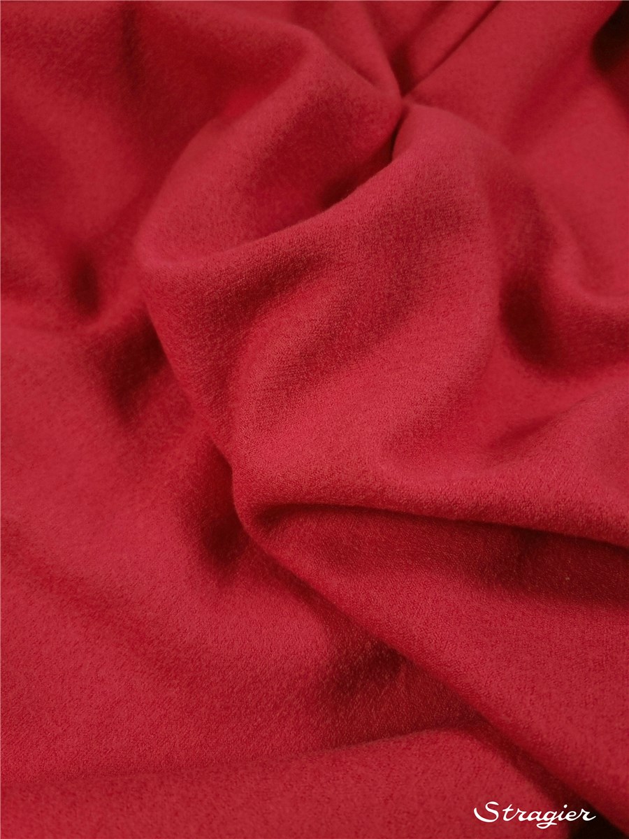 Maille pure laine Mérinos - Laine bouillie - extra fine - uni - Fuchsia