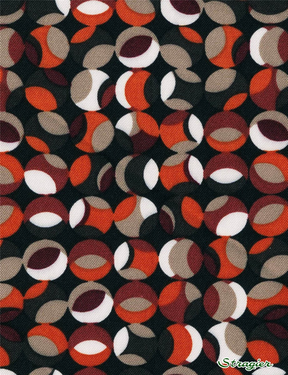 Twill - smooth - Viscose - Cabochon - Cayenne