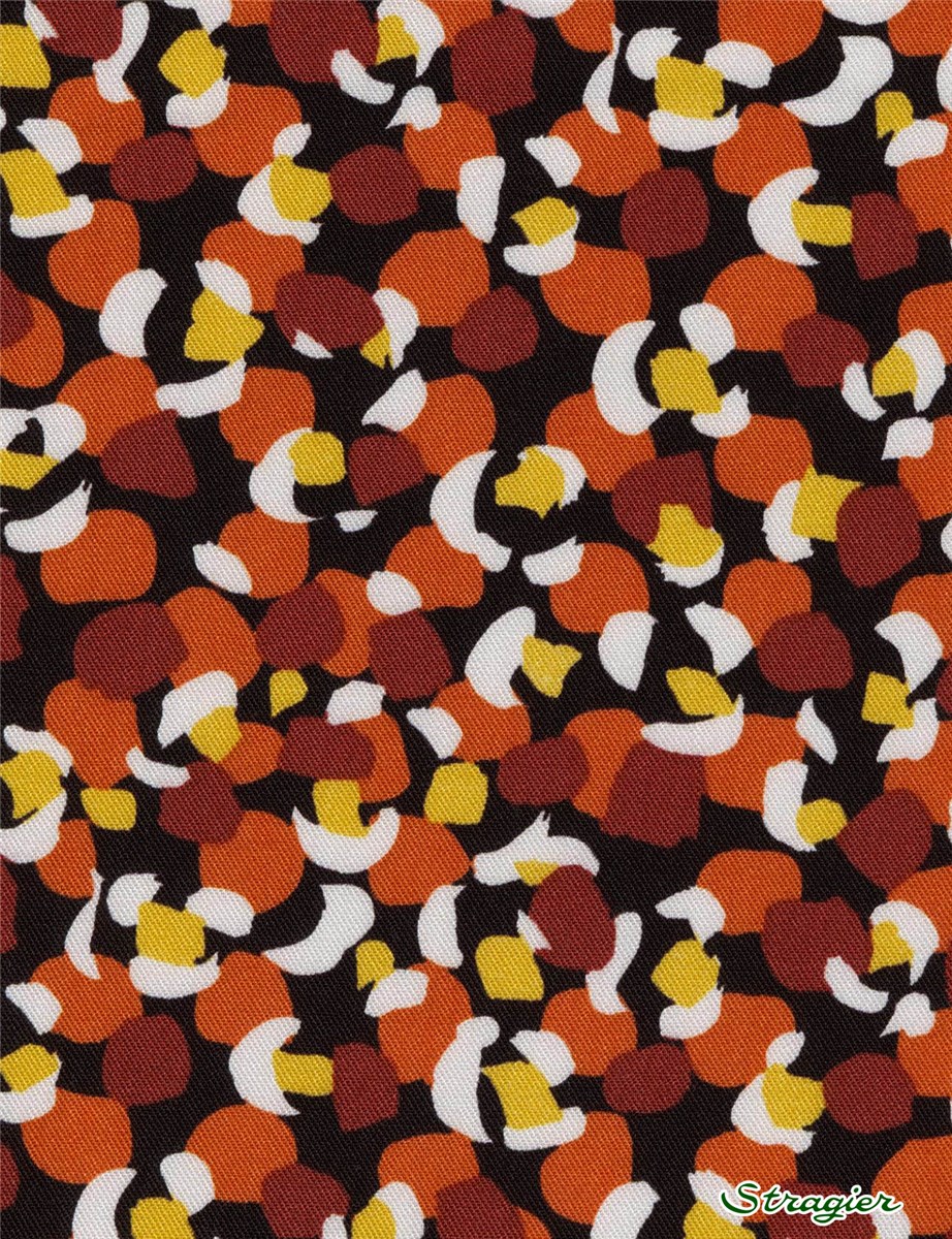 Twill - smooth - Viscose - Girofle - Cayenne