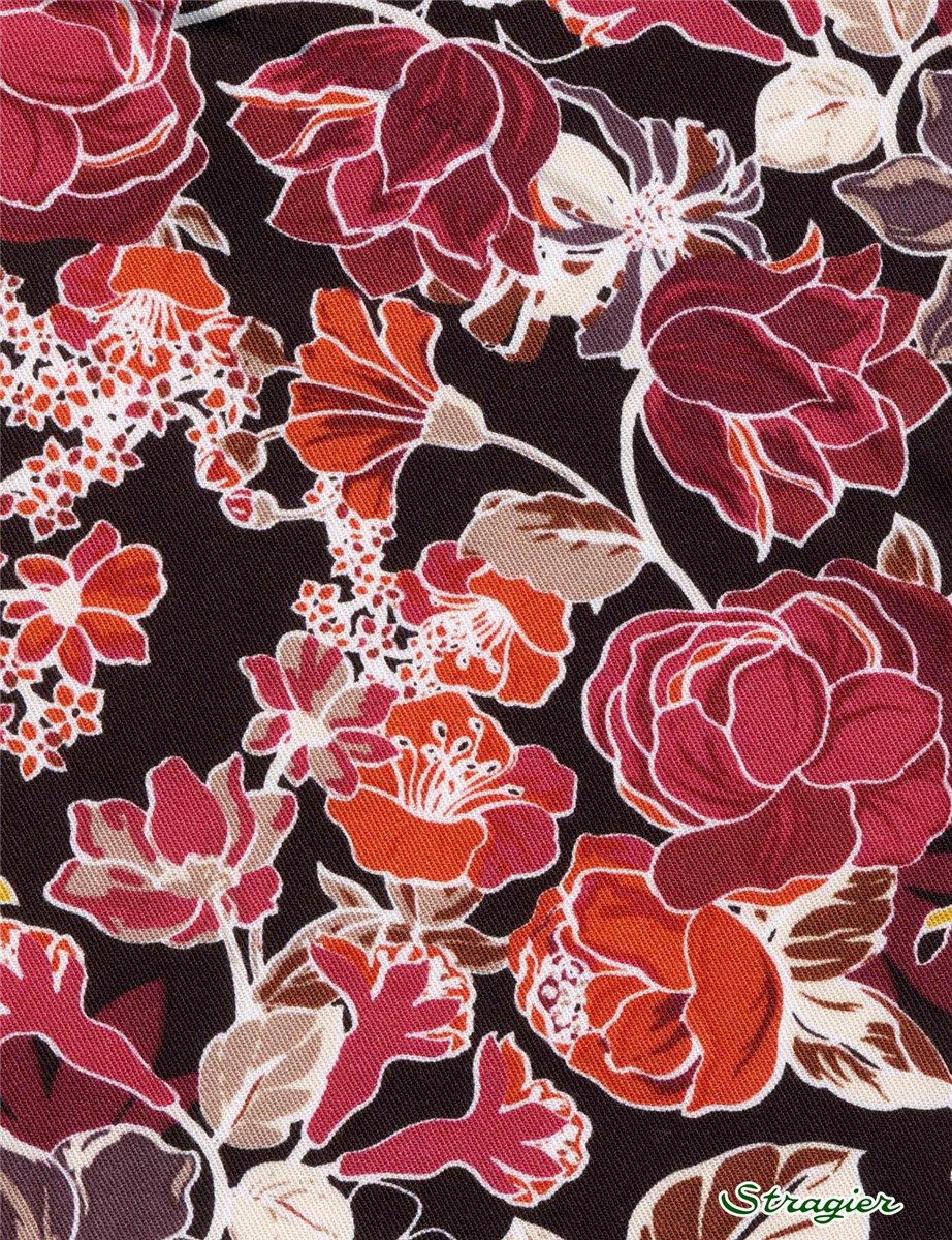 Twill souple Viscose - Poivre - Cayenne Poivre noir