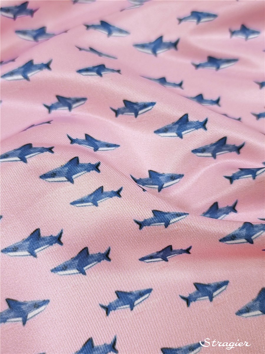 Tissu Surf & Swim - Jaws - Sorbet 