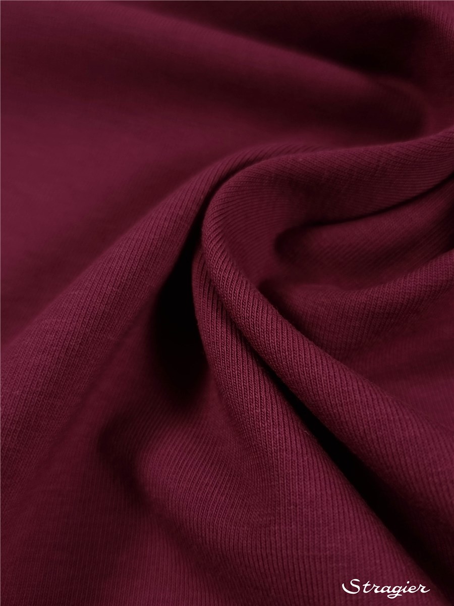 Jersey Coton Stretch BIO 200g/m² - uni - Orchidée