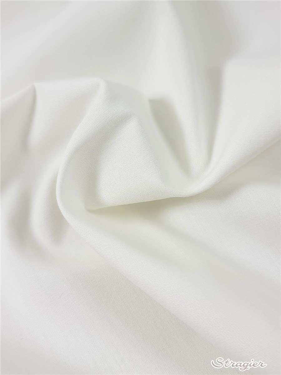 Poplin 59 threads/cm - Plain - Ivoire