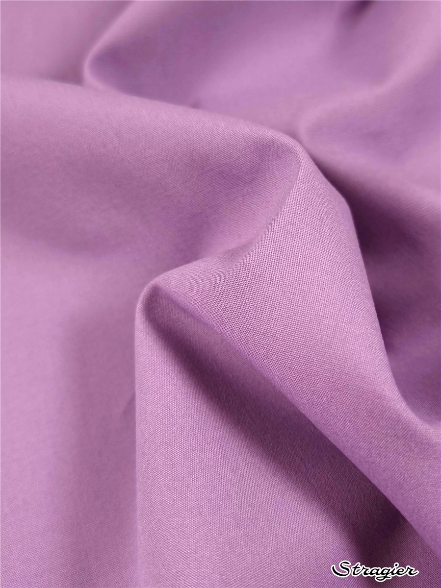 Poplin 59 threads/cm - Plain - Lavande
