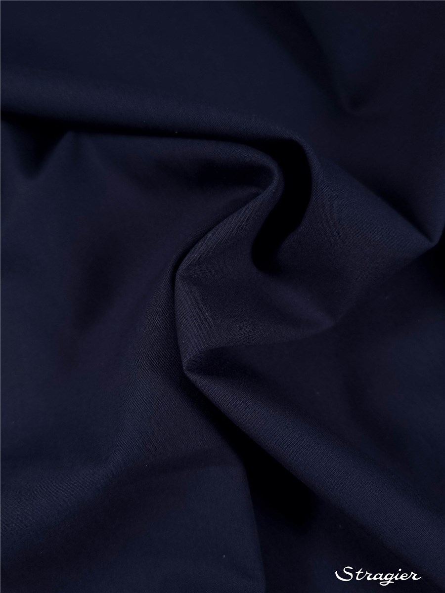Poplin 59 threads/cm - Plain - Marine clair