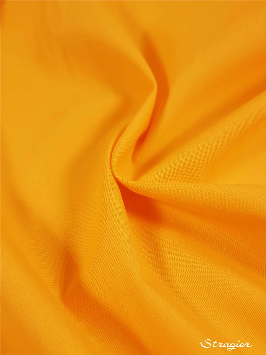 Popeline 59 fils/cm - Uni - Jaune Soleil 