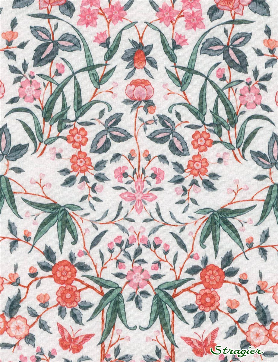 Liberty Tana Lawn - 1204 Tapestry - Sienna