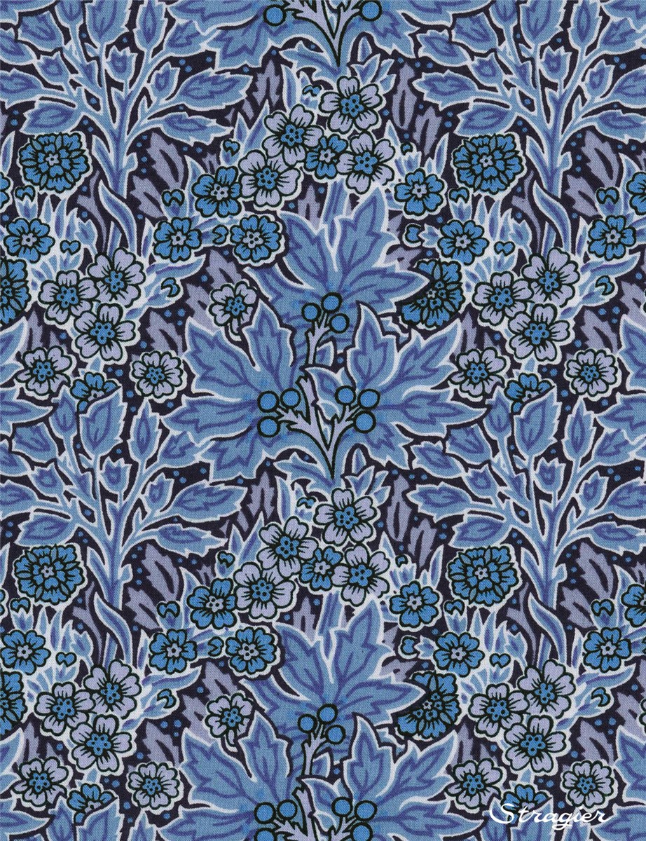Liberty Tana Lawn - 1205 Aubrey Forest - Lapis Lazuli