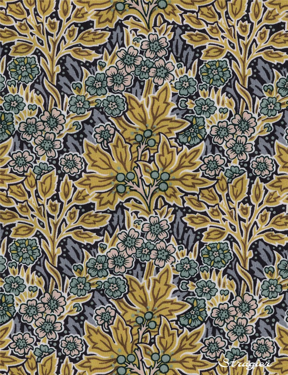 Liberty Tana Lawn - 1205 Aubrey Forest - Citrine 