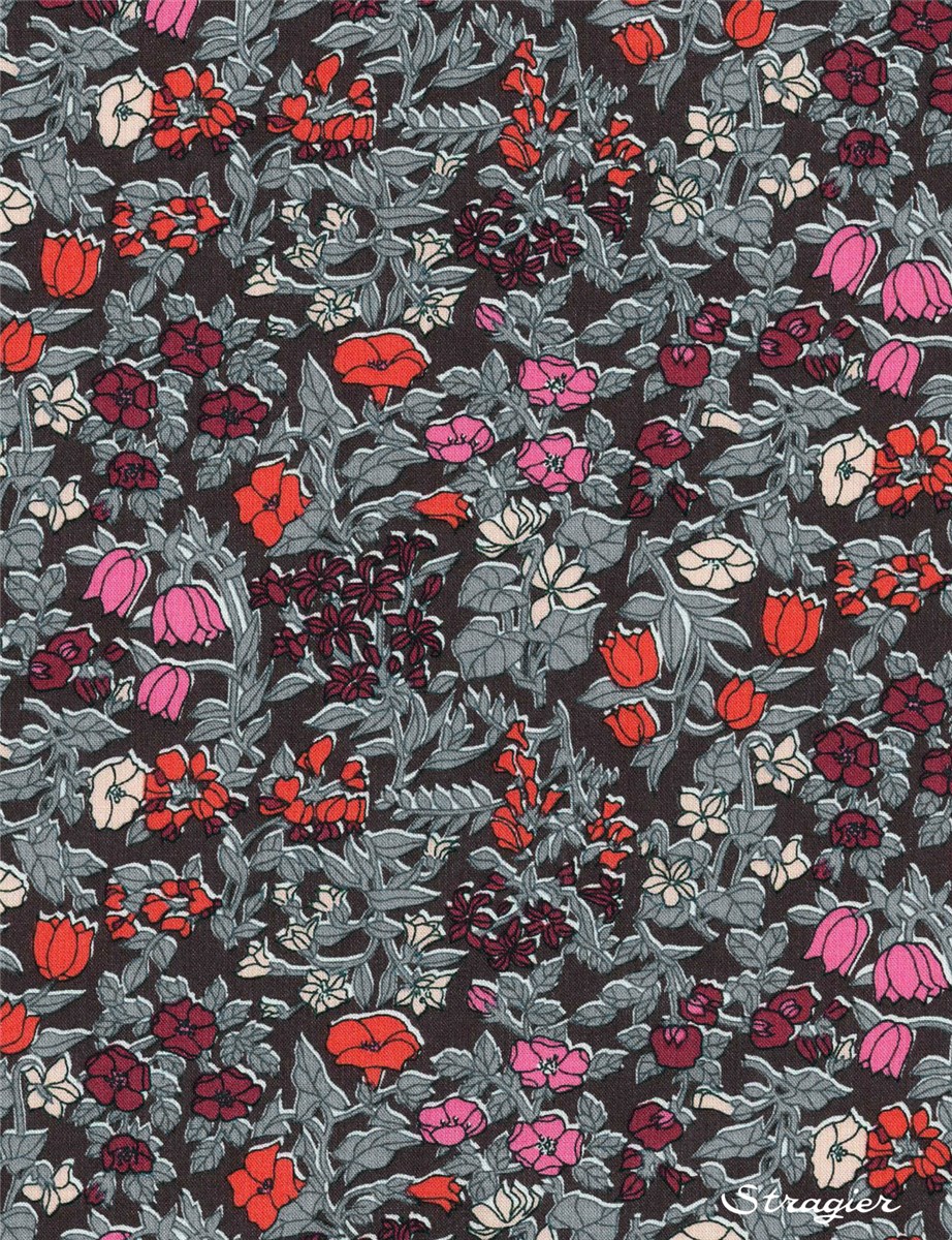 Liberty Tana Lawn - 1211 Alicia Bell - Cassis