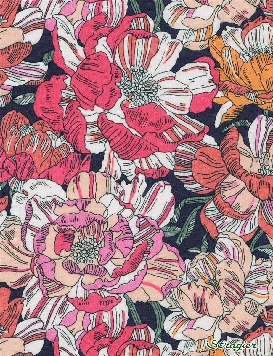Liberty Tana Lawn - 1226 Blackburn - Pink 