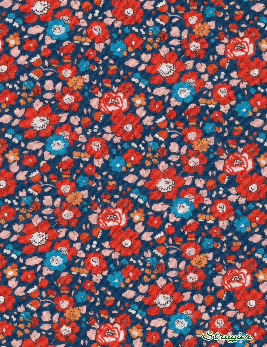 Liberty Tana Lawn - 8020 Betsy Ann - Marine