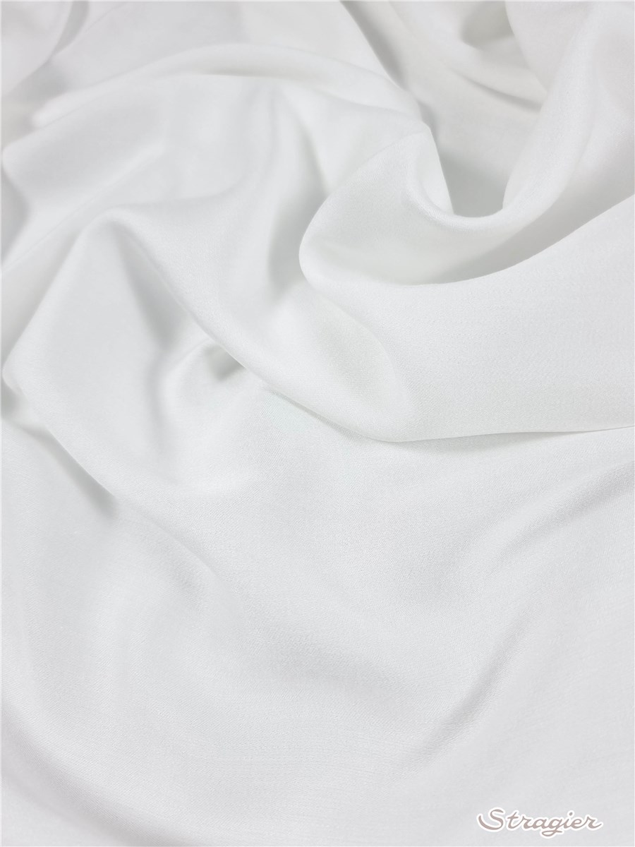 Satin Viscose léger - uni - Naturel