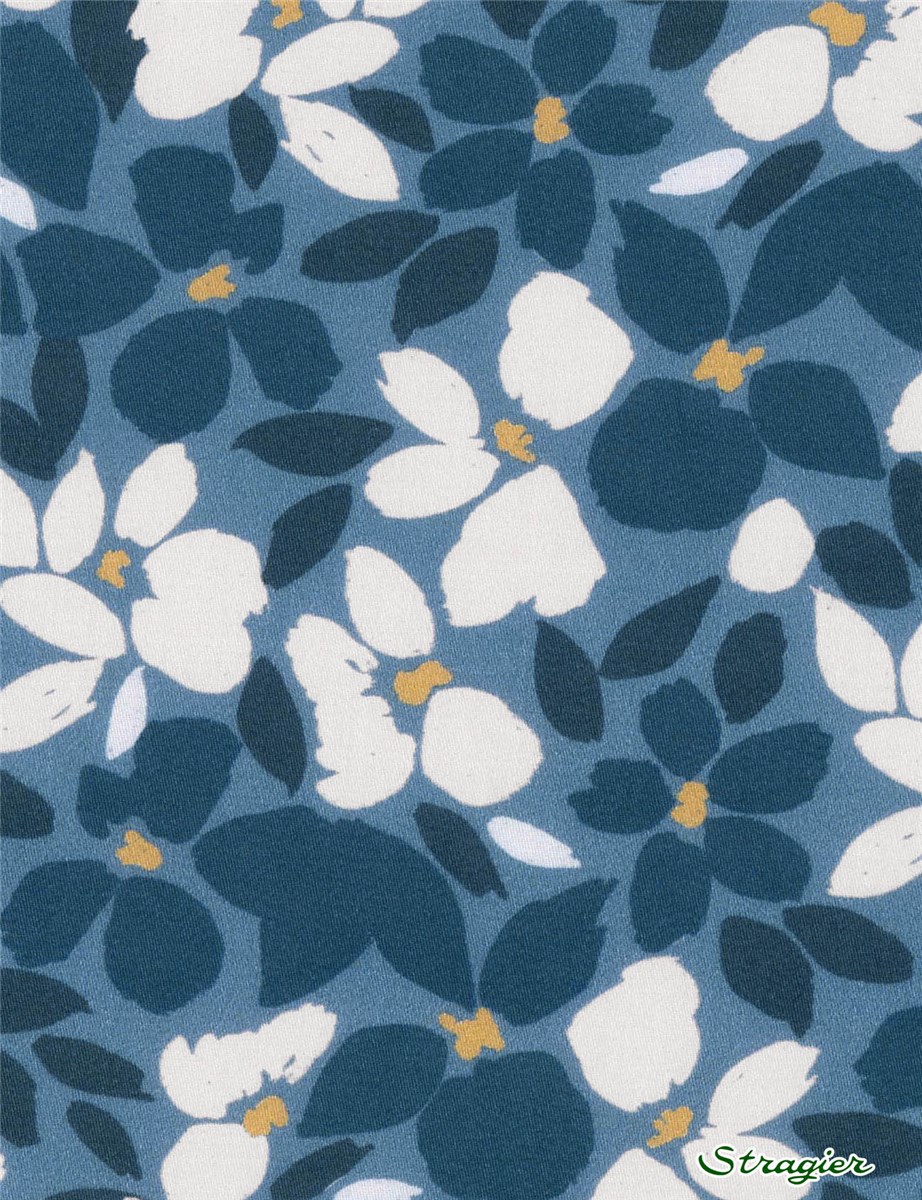 Pur Coton - Soyeux - UNE - Florie - Fjord bleu 