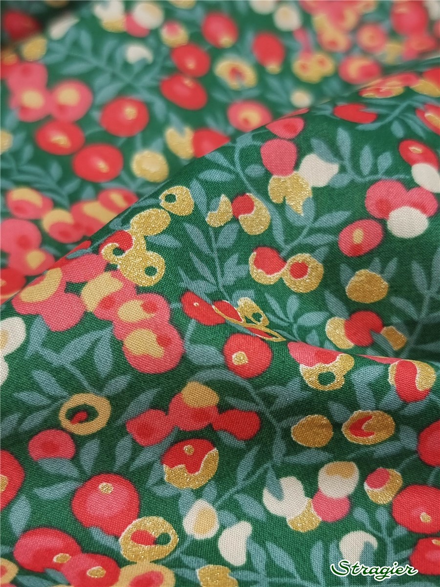 Liberty Tana Lawn - 9009 Wiltshire - Bouteille et Or
