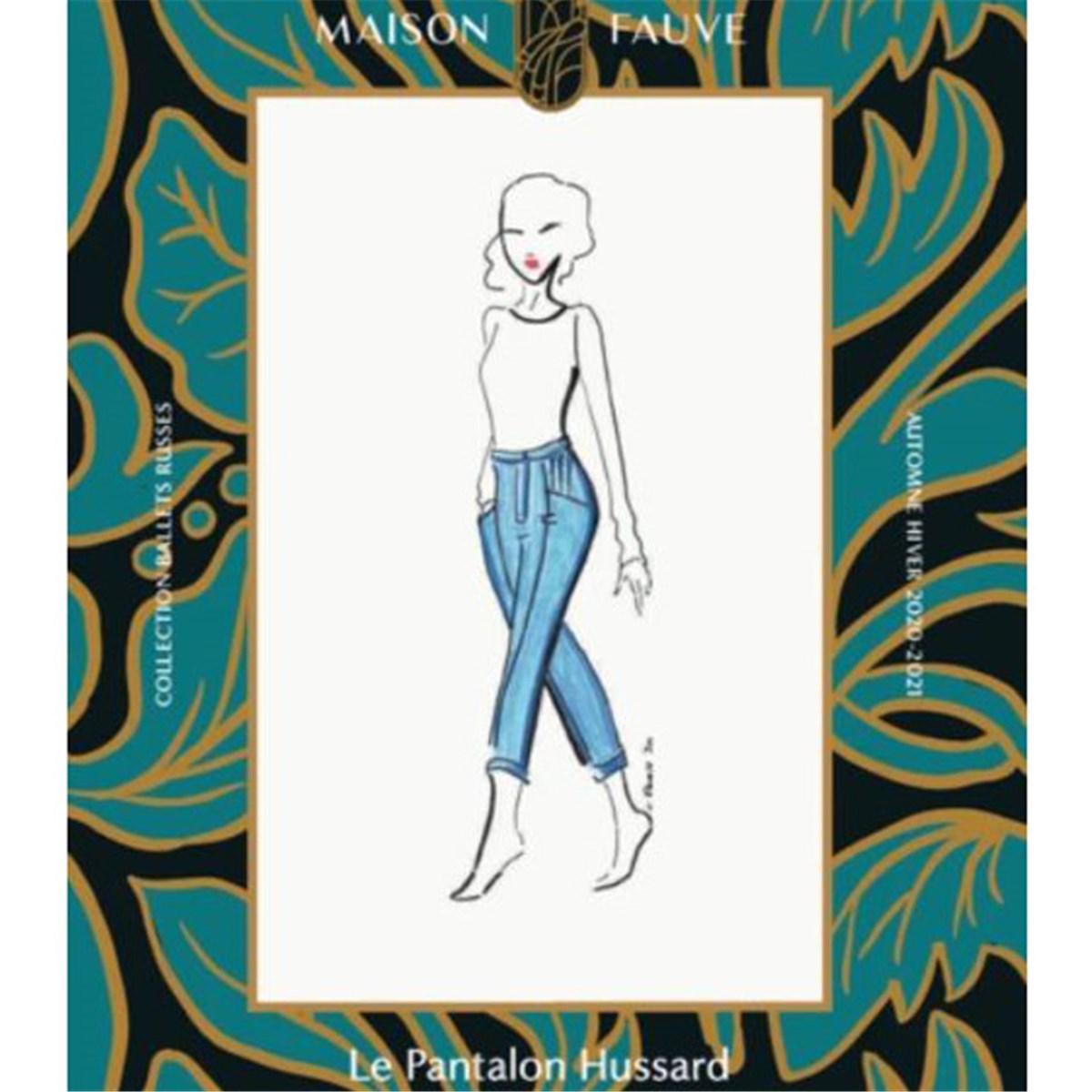 Patron -Maison Fauve- - Le Pantalon Hussard -  - EU 34-52 