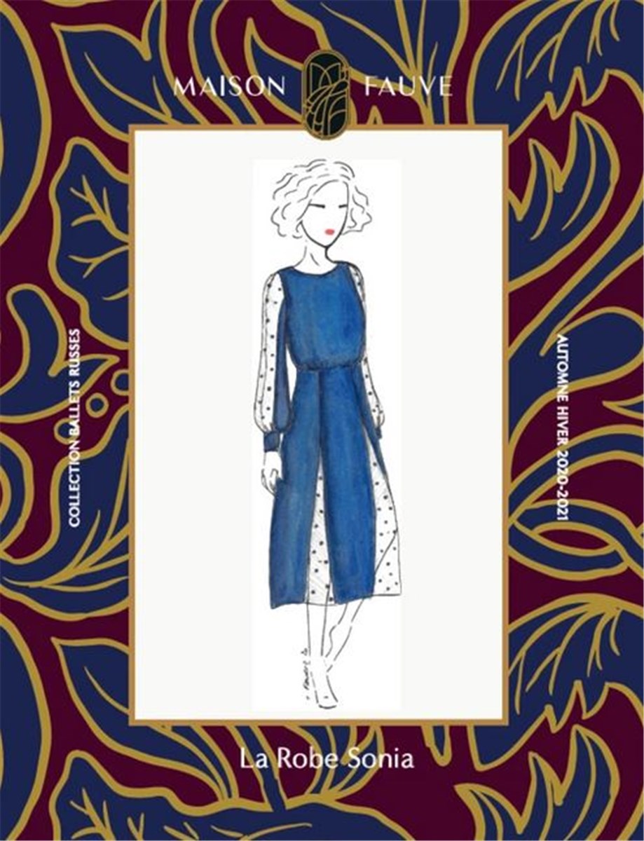 Patron -Maison Fauve- - La Robe Sonia -  - EU 34-52 
