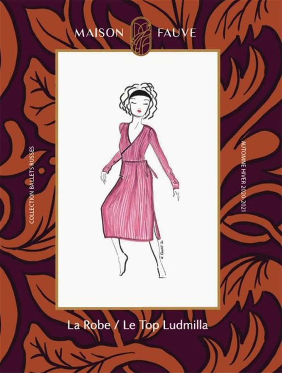 Patron -Maison Fauve- - La Robe / Le Top Ludmilla -  - XS-3XL 