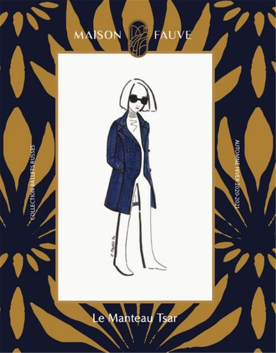 Patron -Maison Fauve- - La Manteau Tsar -  - EU 34-52 