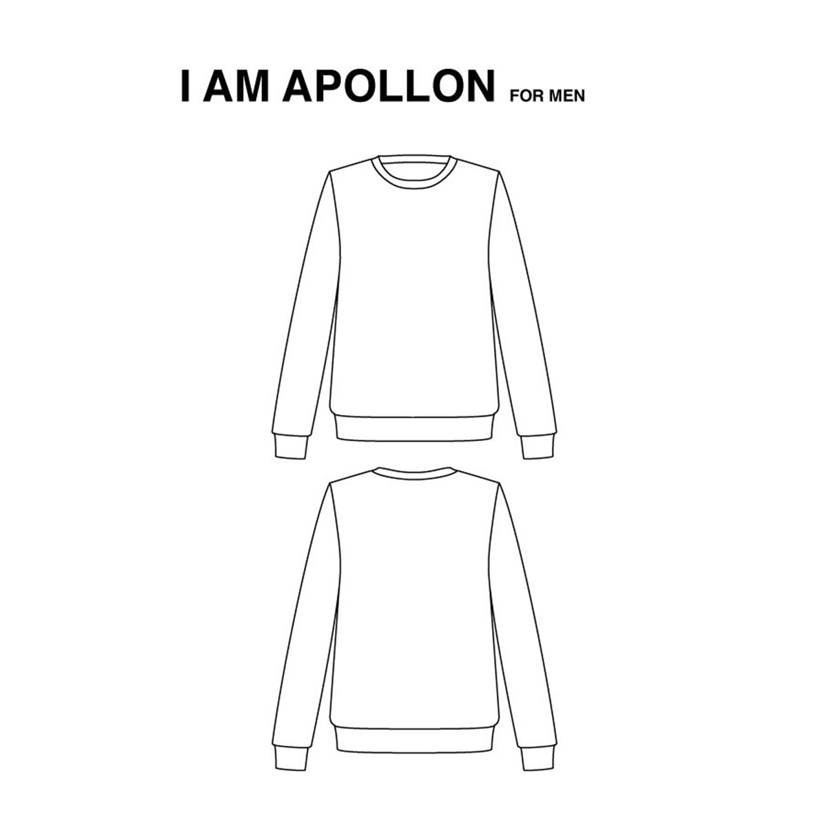 Patron I'AM - Sweatshirt Apollon Homme - - XS-XXL
