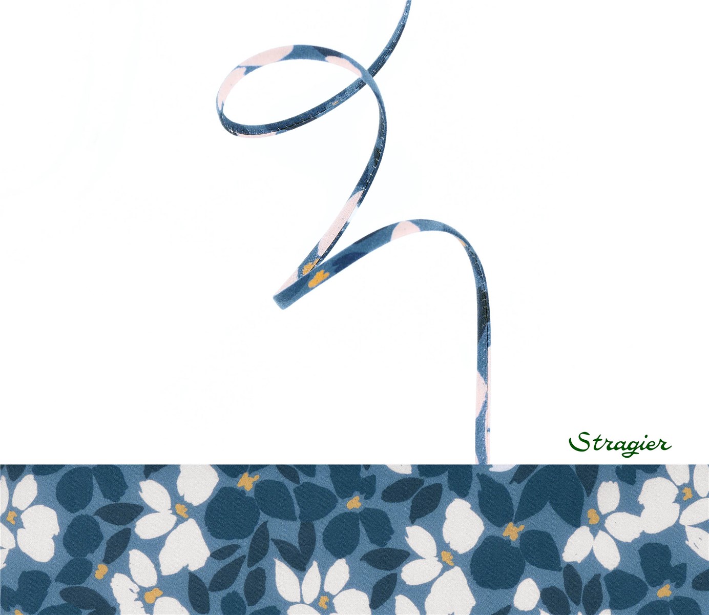 UNE Cord - Florie - Fjord bleu - 4 mm