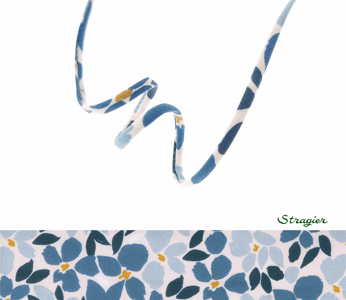 UNE Cord - Florie - Fjord - 4 mm