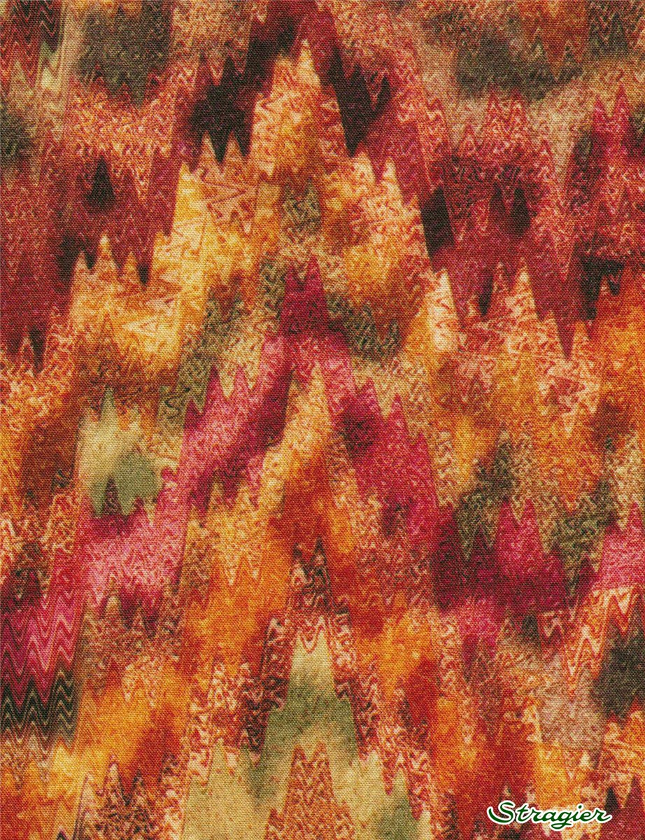 Javanaise Viscose - Kimika - Paprika 
