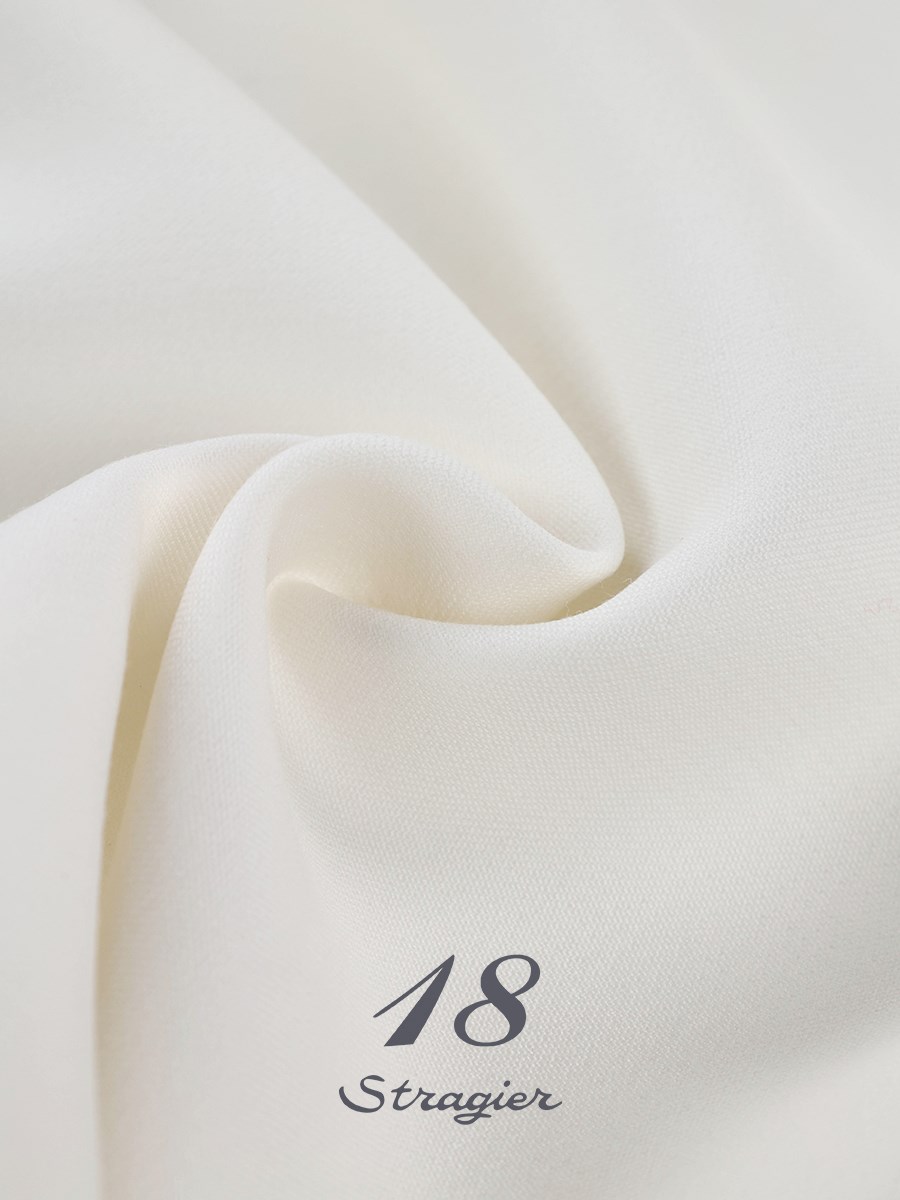 Double Grain de Poudre - Plain - Ivoire clair Stragier