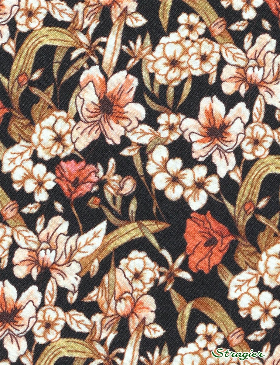 Lilestone Pure Wool - Alessia - Mandarine-Noir