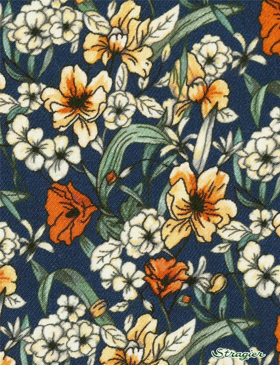 Lilestone Pure Wool - Alessia - Kumquat-Marine