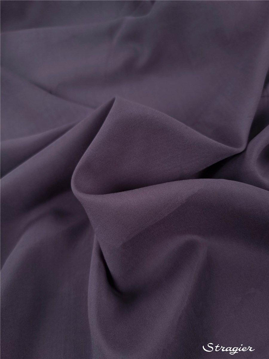 Popeline souple Viscose - uni - Orchidée foncée