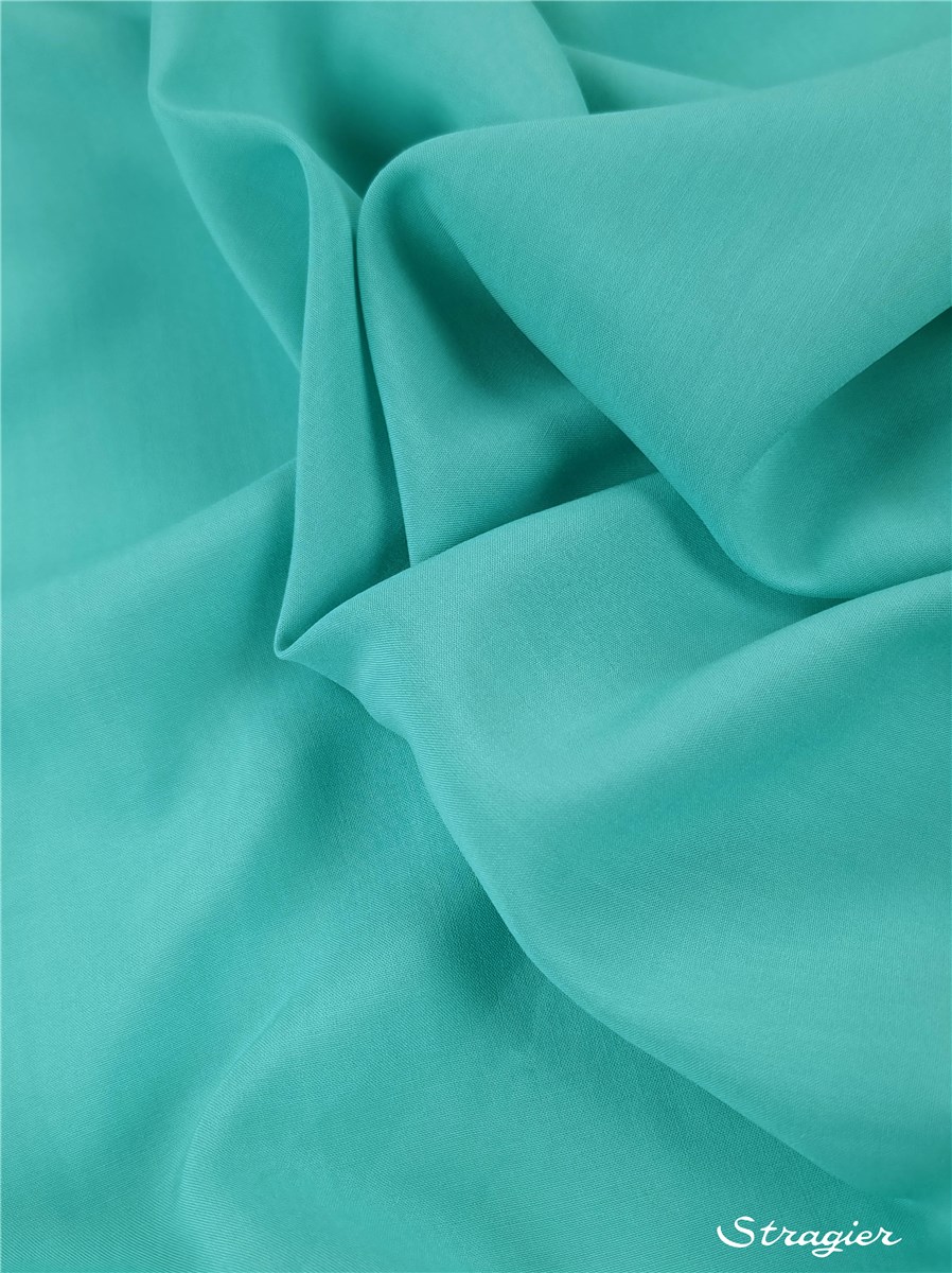 Viscose Poplin - smooth - uni - Menthe