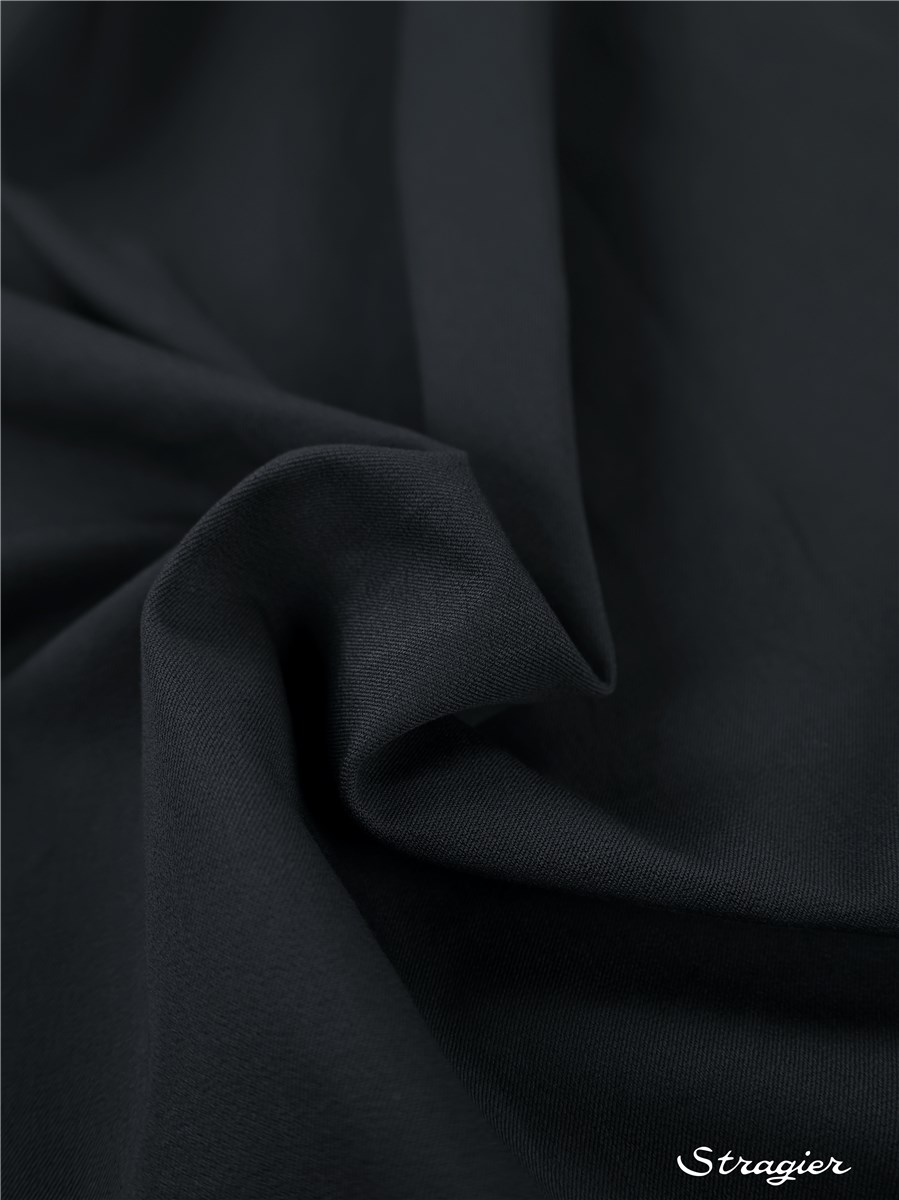 Cotton Twill - 2-way stretch 290g/sqm - uni - Gris Acier